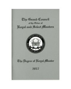 Royal & Select Masters RSM Royal Master Ritual