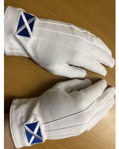 Scottish Saltire Flag Gloves (Cross of St Andrew)