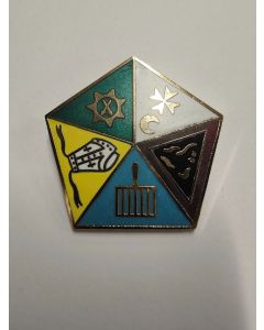 Allied Masonic Degrees Allied Masonic Degree Past Master Collarette Jewel