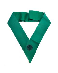 Royal Order of Scotland Member Green Cordon Sash